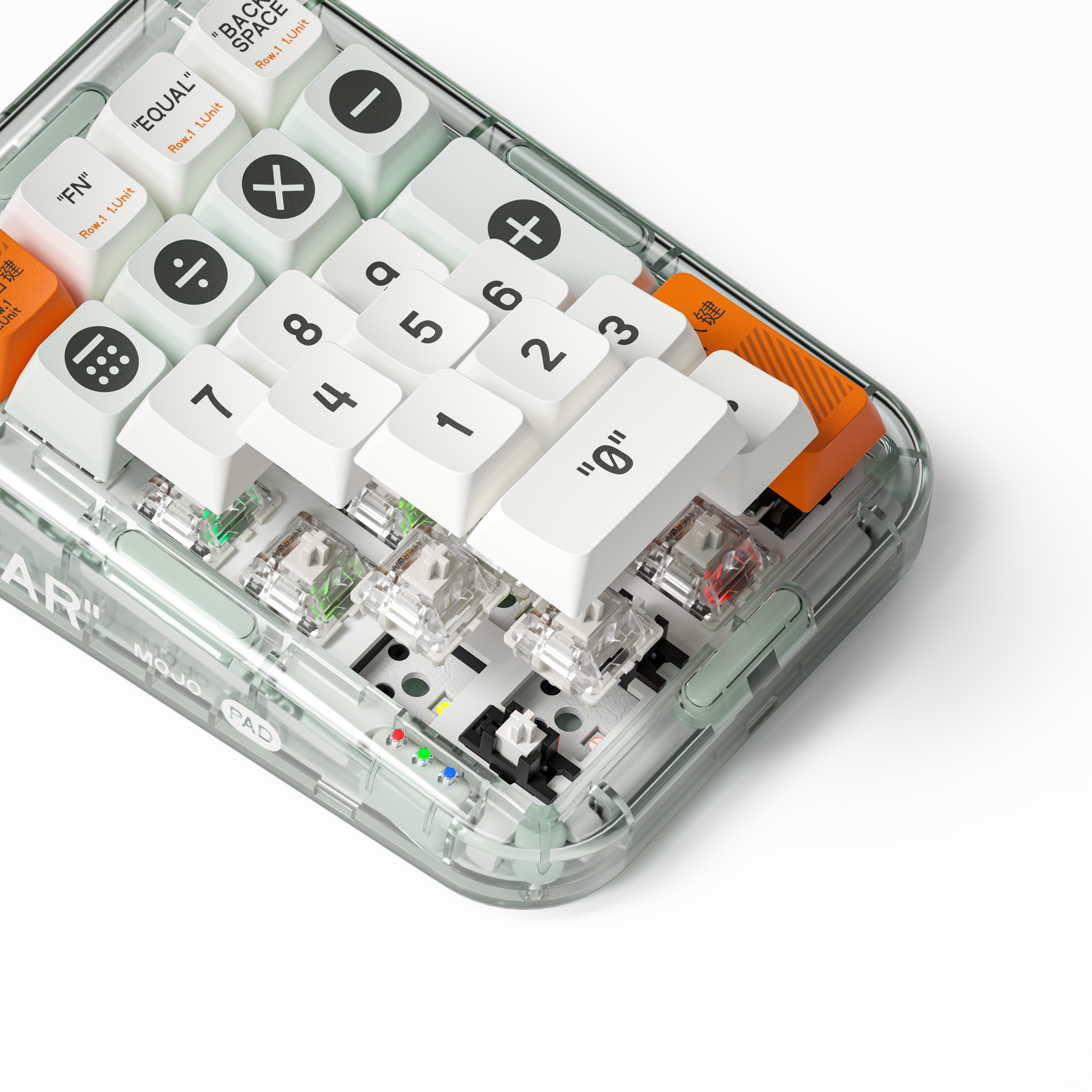 MelGeek MojoPad Plastic Numpad Mechanical Keyboard