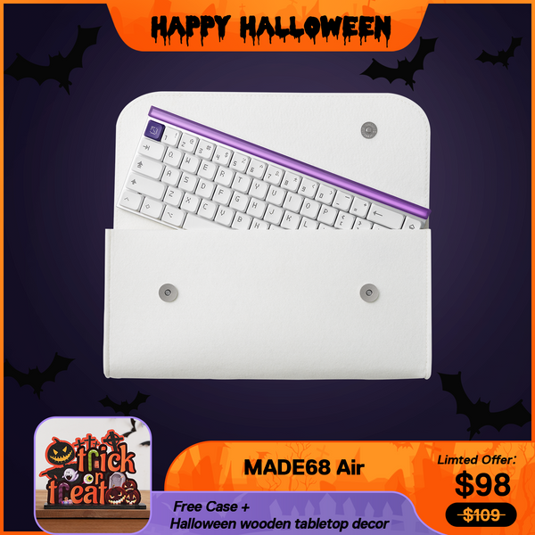 MADE68 AIR Low-profile Magnetic Switch Gaming Keyboard – MelGeek