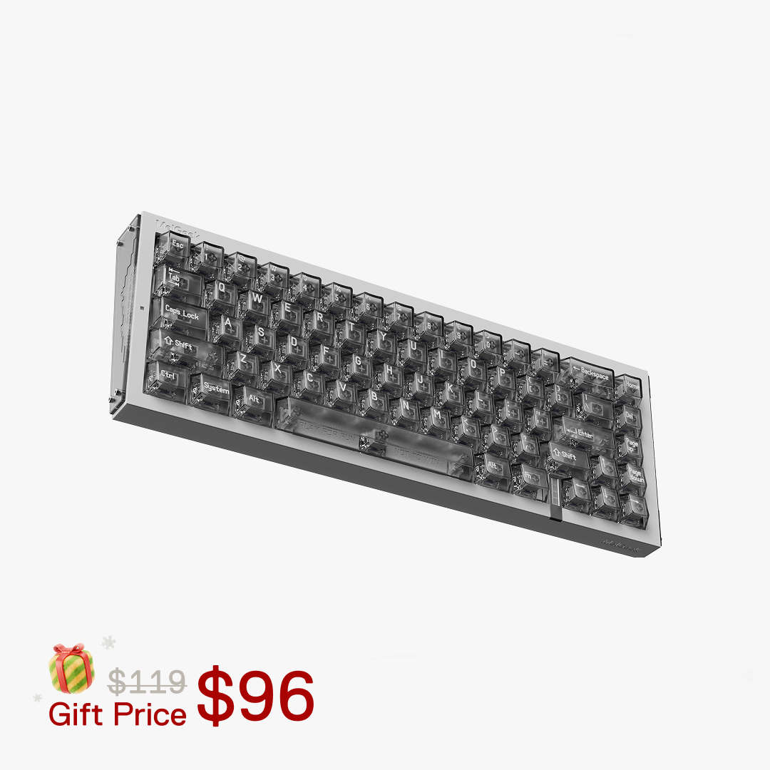 MelGeek Real67 グレー MelGeek MelGeek REAL67 Silicon (Gray) REAL67 - 製品詳細 | パソコン