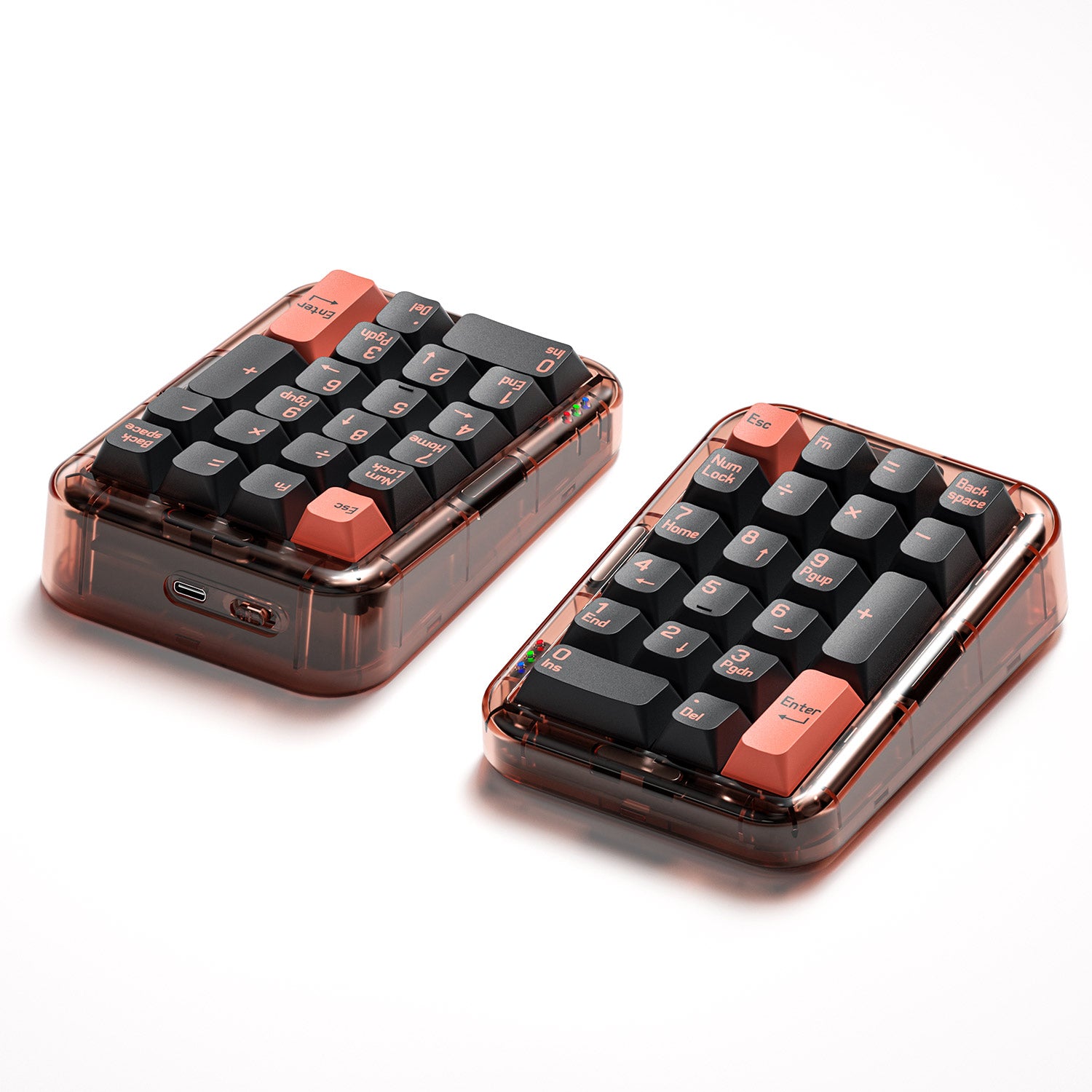 Teclado mecánico MelGeek MojoPad Pigeon Numpad