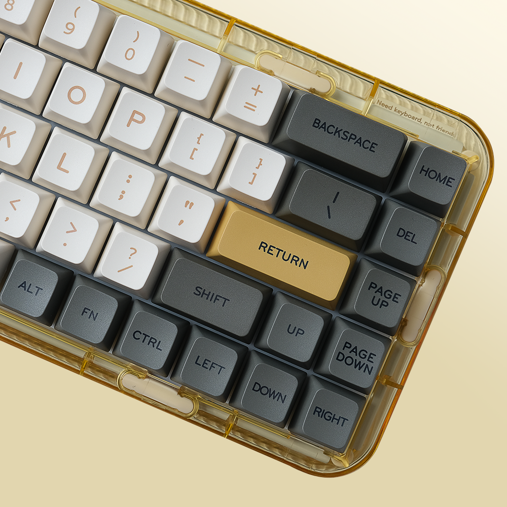 MelGeek MDA Dawn PBT Dye-Sub Keycap Set