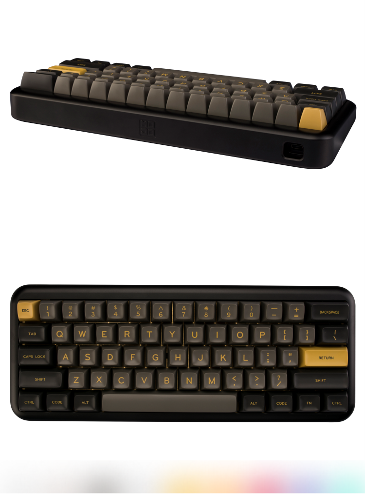 MelGeek Mojo60 Caja de teclado mecánico de aluminio 60% Chasis de teclado