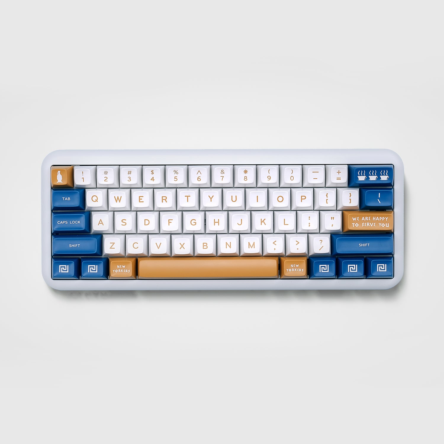 MelGeek Mojo60 Mechanisches Tastaturgehäuse aus Aluminium, 60 % Tastaturgehäuse