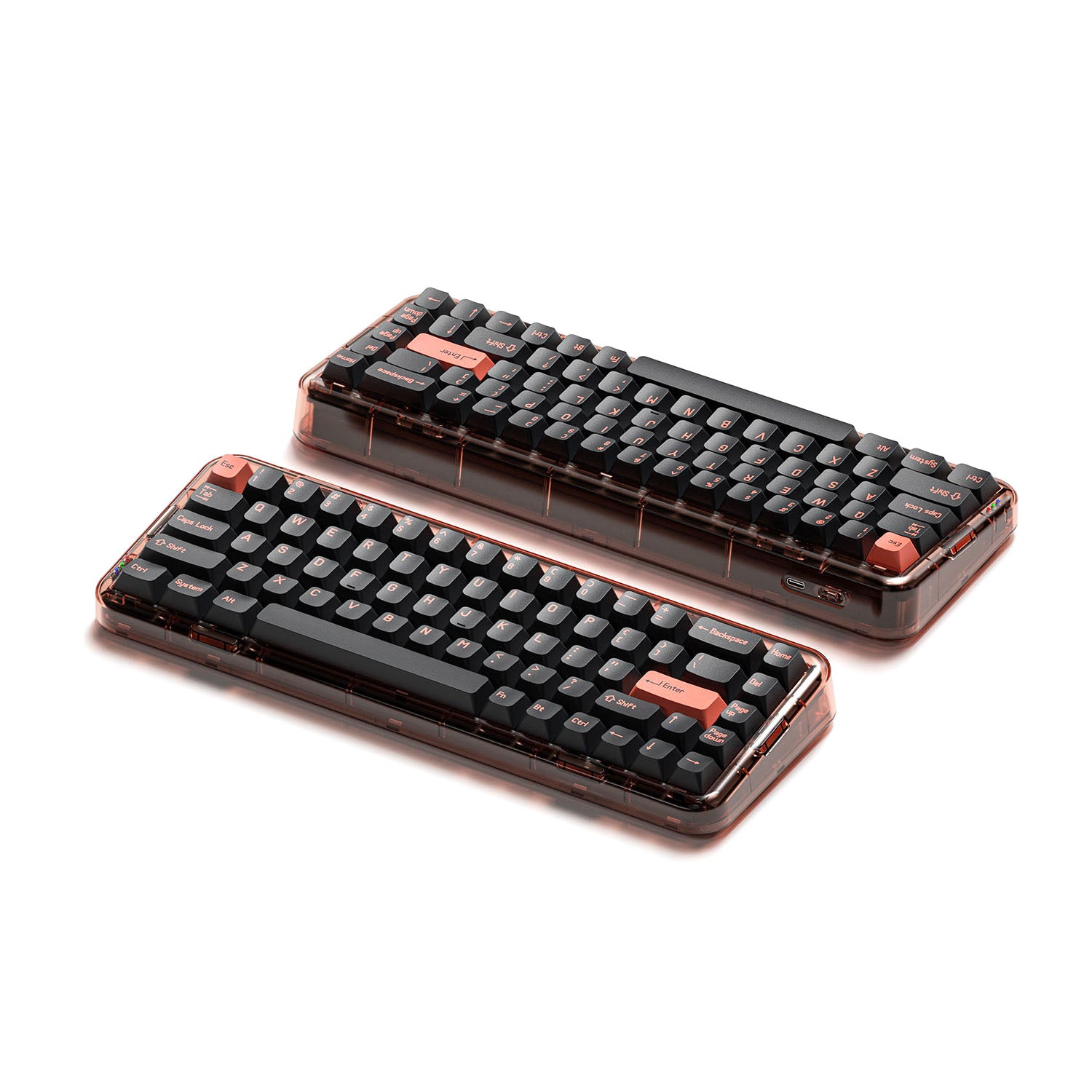 MelGeek Mojo68 Pigeon Custom & Programmable Mechanical Keyboard