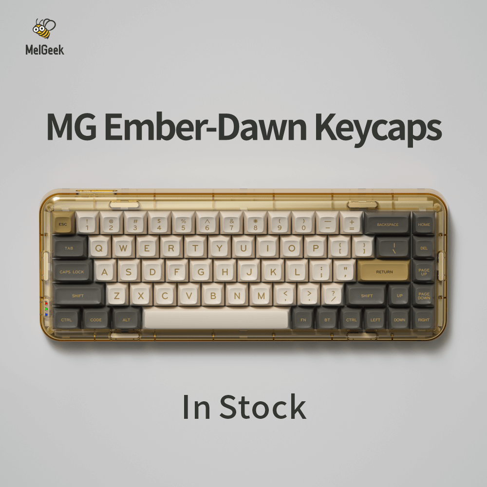 MelGeek Re-Cap MG Ember MG WAHTSY MG Master Keycaps in Stock