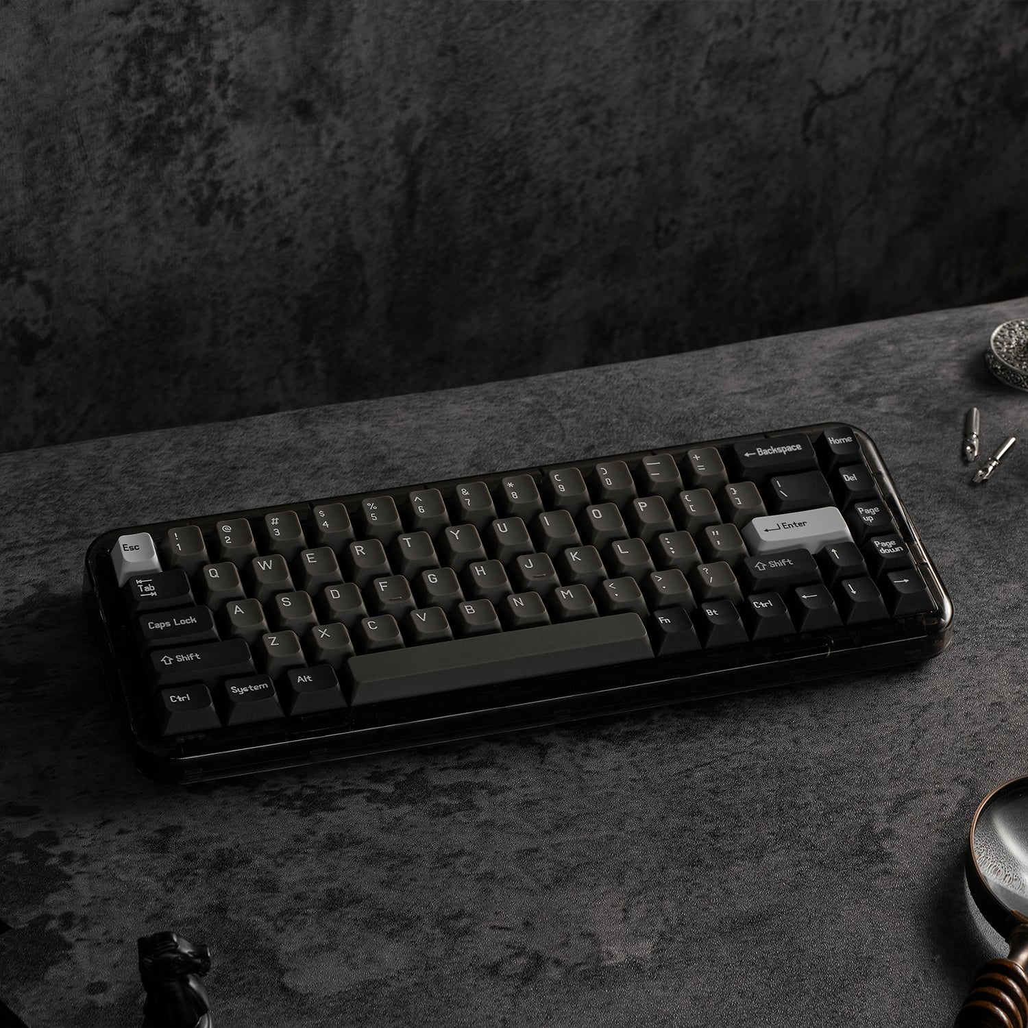 Clavier mécanique rétro MelGeek Mojo68