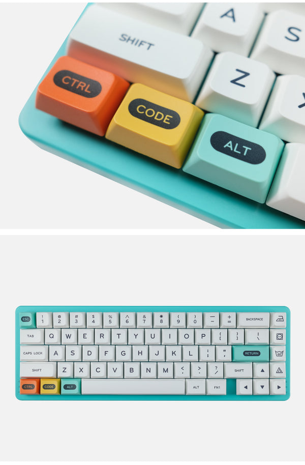 MelGeek MDA Profile Label Keycaps Set
