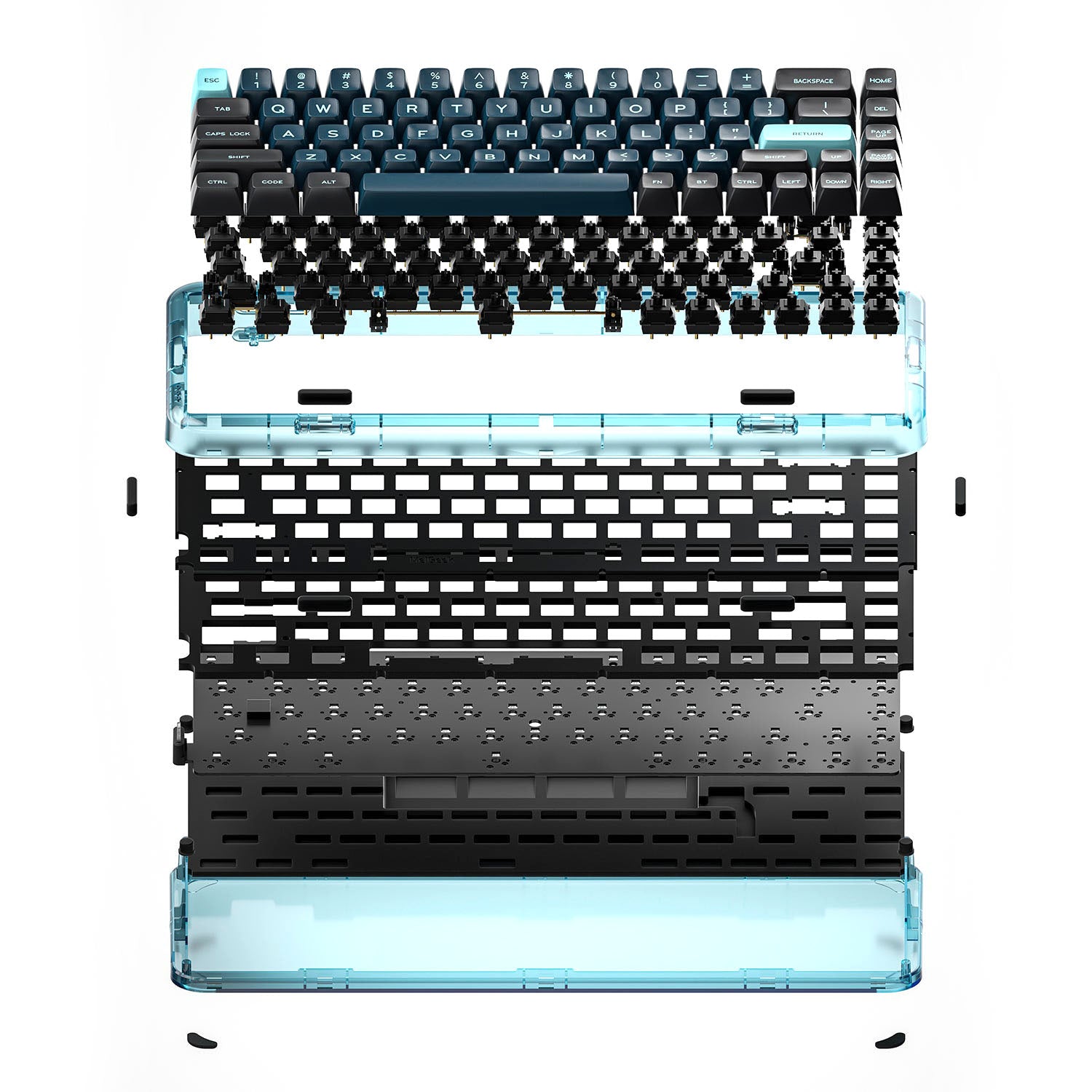 MelGeek Mojo68 Monster Custom & Programmable Mechanical Keyboard