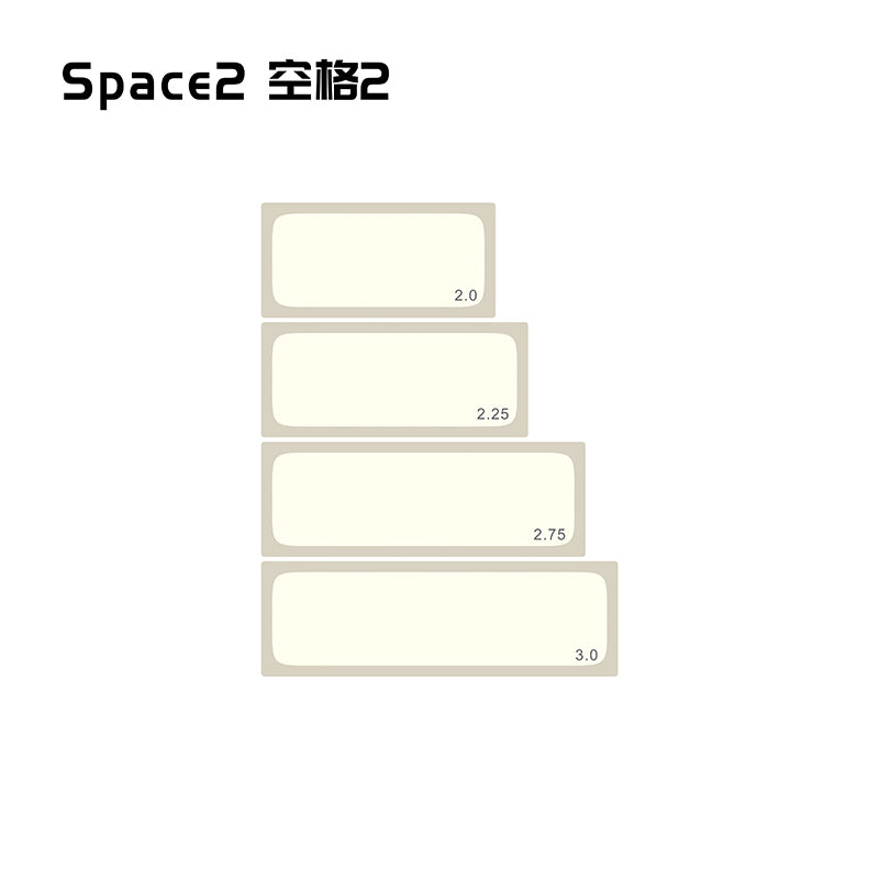 MelGeek MDA Vision 맞춤형 PBT 키캡 세트