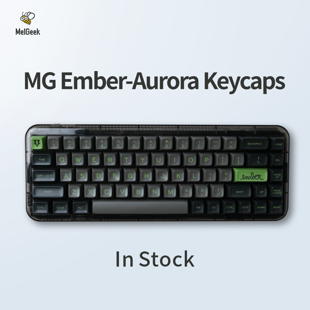 MelGeek Re-Cap MG Ember MG WAHTSY MG Master Keycaps in Stock