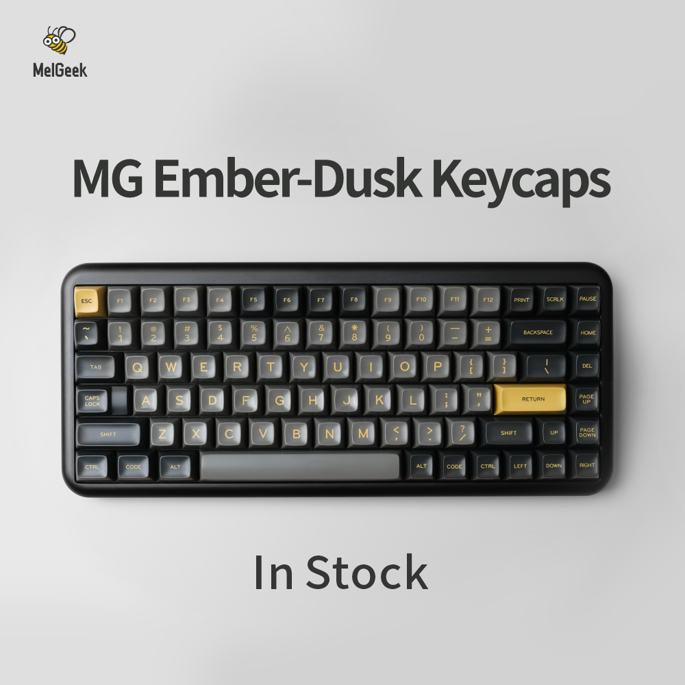 MelGeek Re-Cap MG Ember MG WAHTSY MG Master Keycaps in Stock