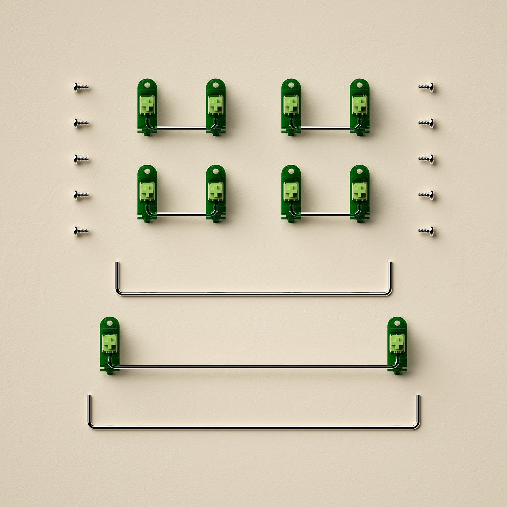 기계식 키보드용 안정기의 MelGeek 투명 PCB 나사